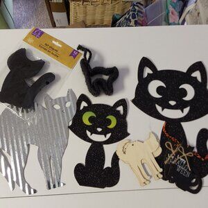 Halloween Black Cat decorations